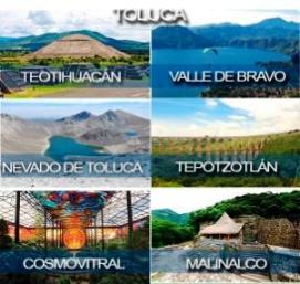 Turismo Estado de Méxioc CJJ103 recomienda